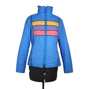 HEAD Sportswear women's vintage rainbow‎ full zip winter ski snow jacket S